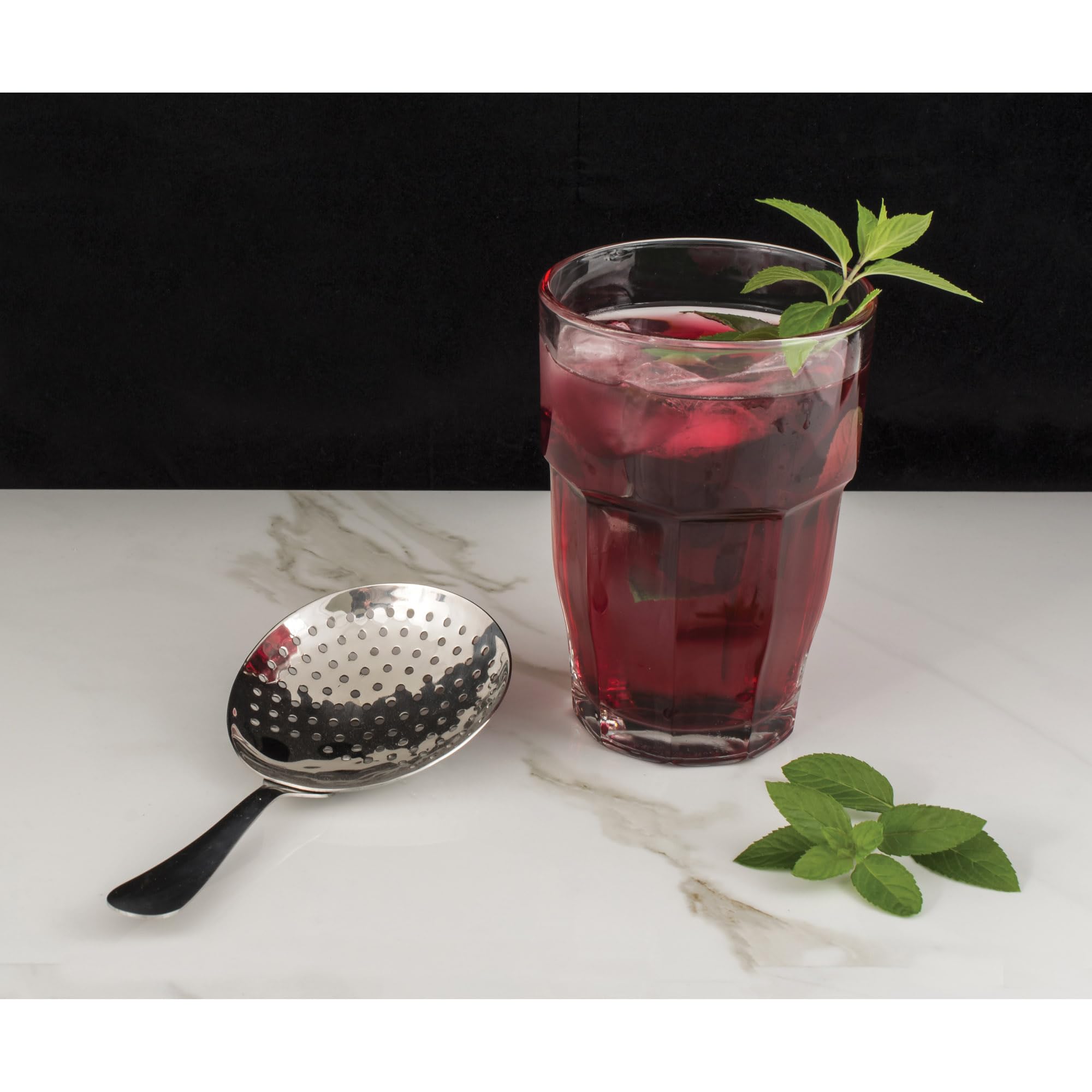 HIC Kitchen Bar Julep Bar Strainer, 18/8 Stainless Steel - Image 5