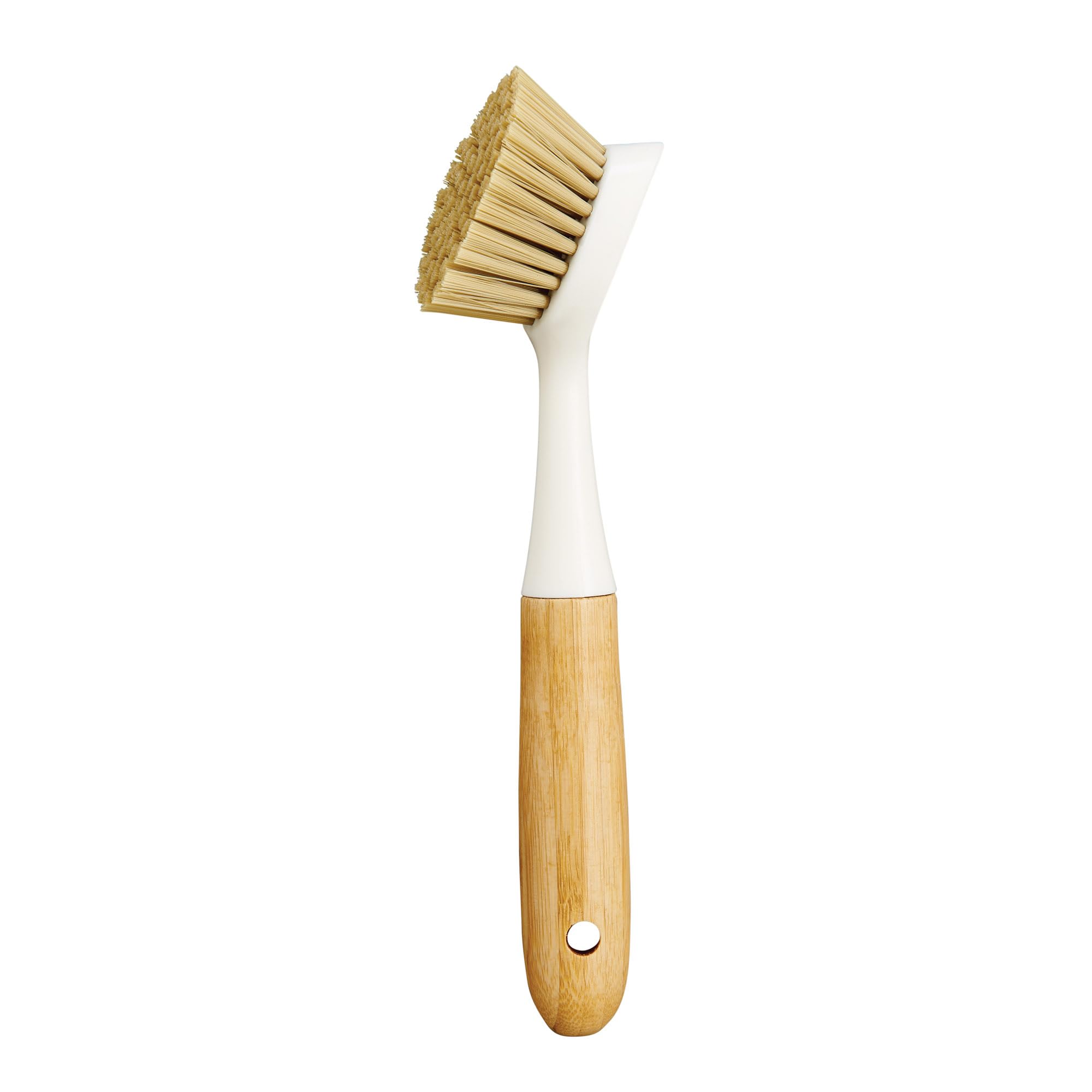HIC Kitchen Dish Scrubbing Brush, Bamboo with Non-Scratch Bristles - Image 6