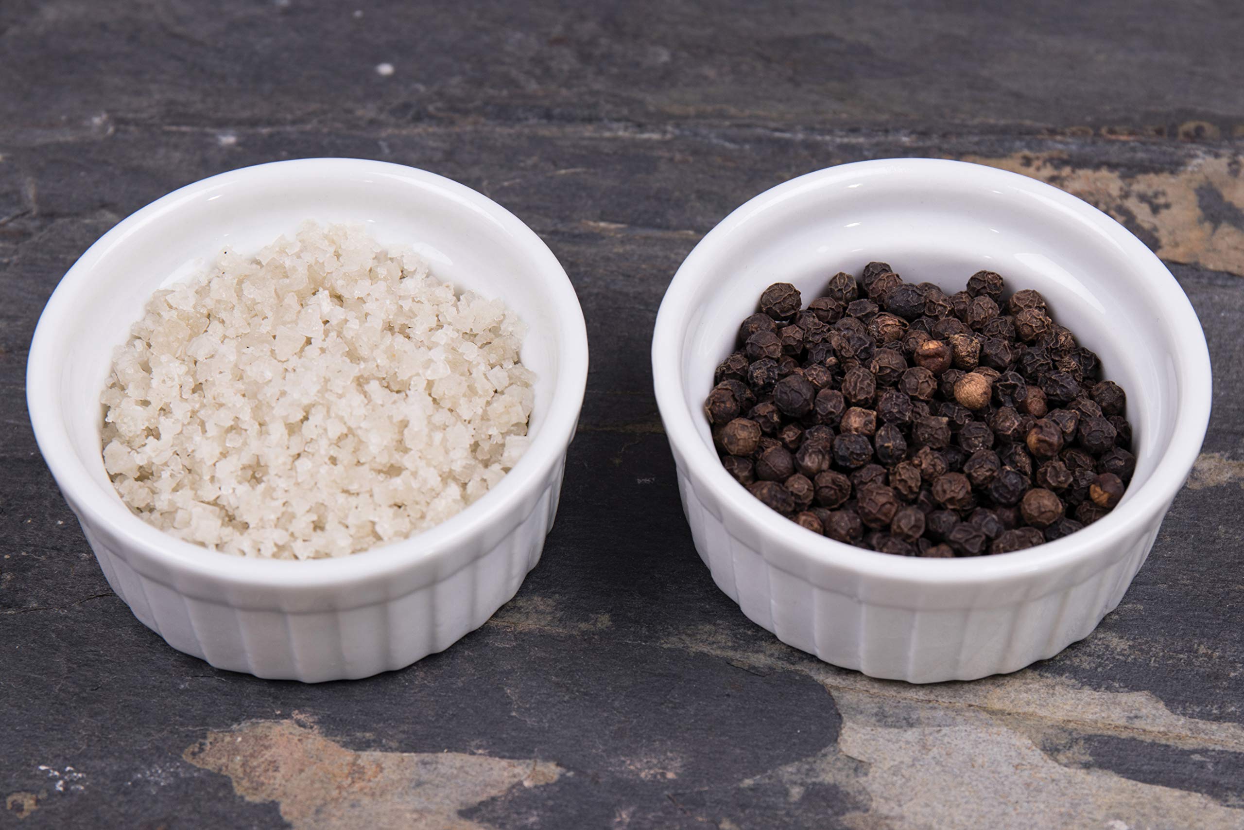 HIC Kitchen Mini Butter Crock Ramekin, Fine Porcelain, For Serving Butter, Condiments, Toppings, 1-Ounce Capacity, Set of 6 - Image 5