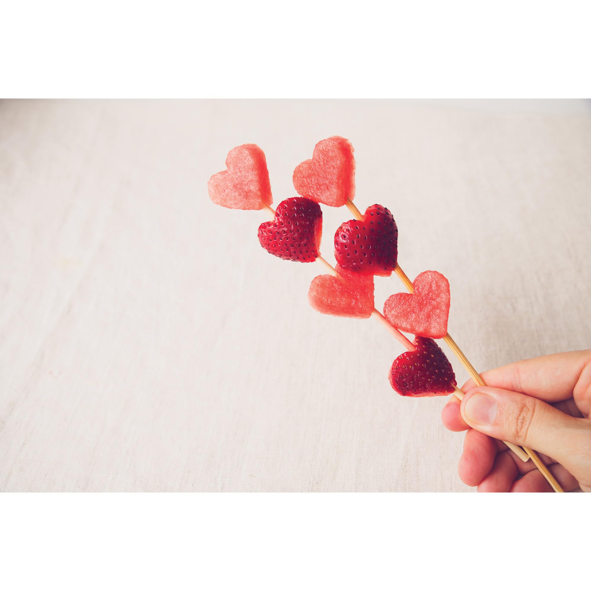 HIC Kitchen Mini Fruit and Vegetable Cutter Garnishing Set, Stainless Steel Safety Blades, 9-Piece Set - Image 3