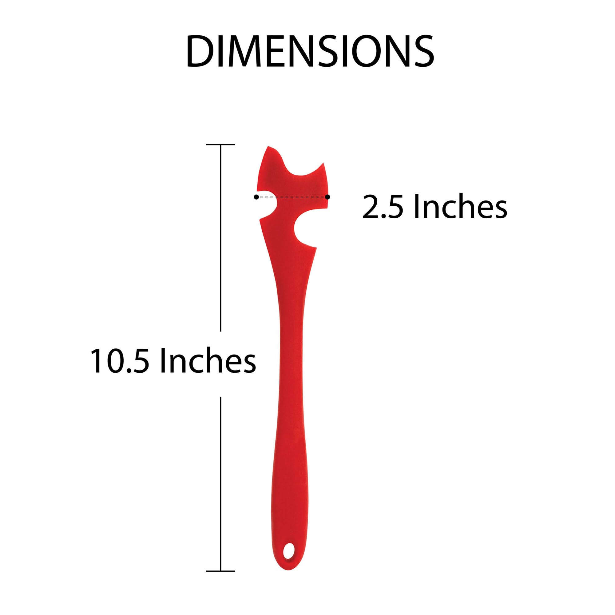 HIC Kitchen Oven Rack Jack, Non-Stick Silicone, Heat Safe, For Ovens and Toaster Ovens - Image 7