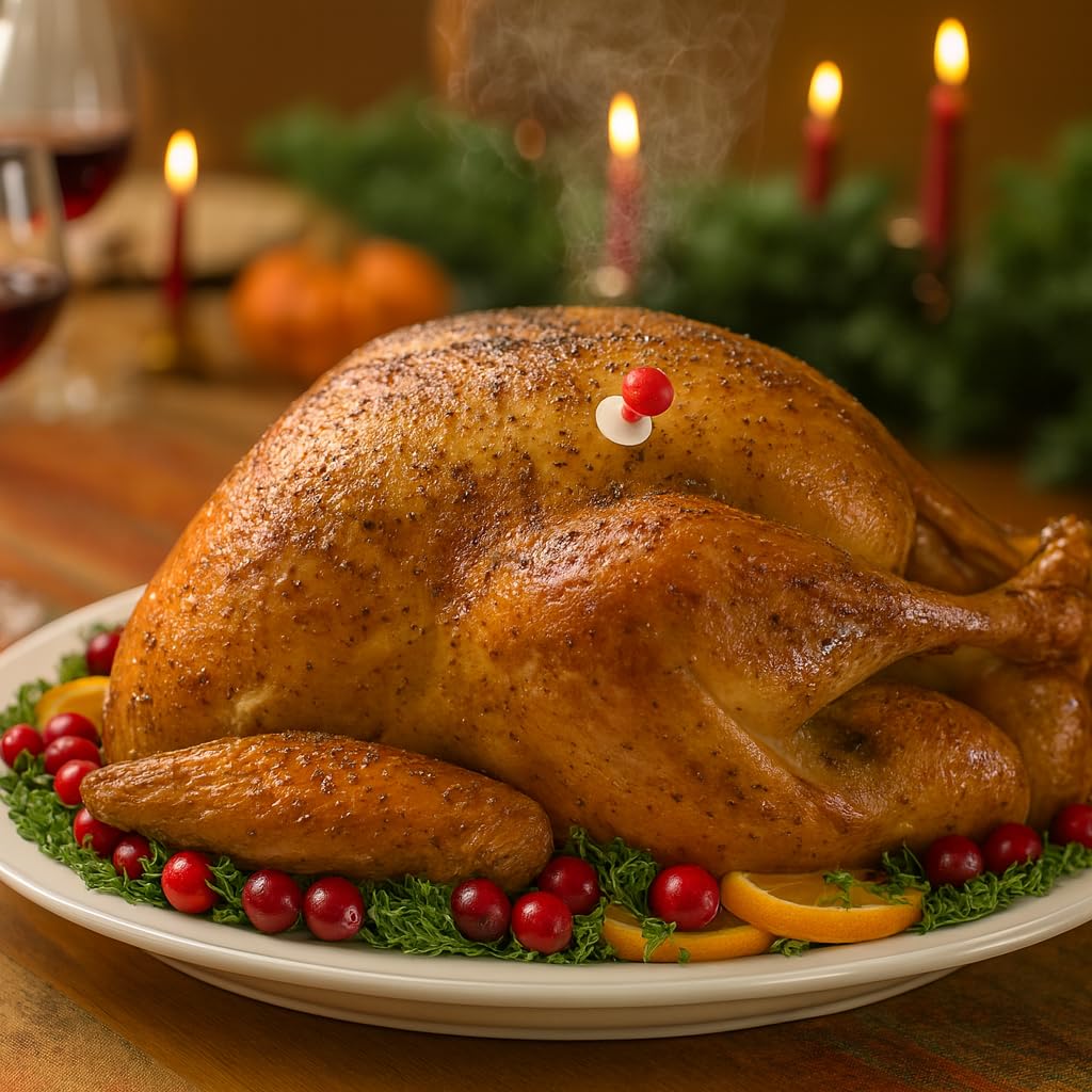 HIC Kitchen Roasting Pop-Up Timer, Calibrated to 180-Degrees Fahrenheit for Perfect Turkey, Stress-Free Thanksgiving & Holiday Roasting, Made in America, BPA Free, Set of 2 - Image 4