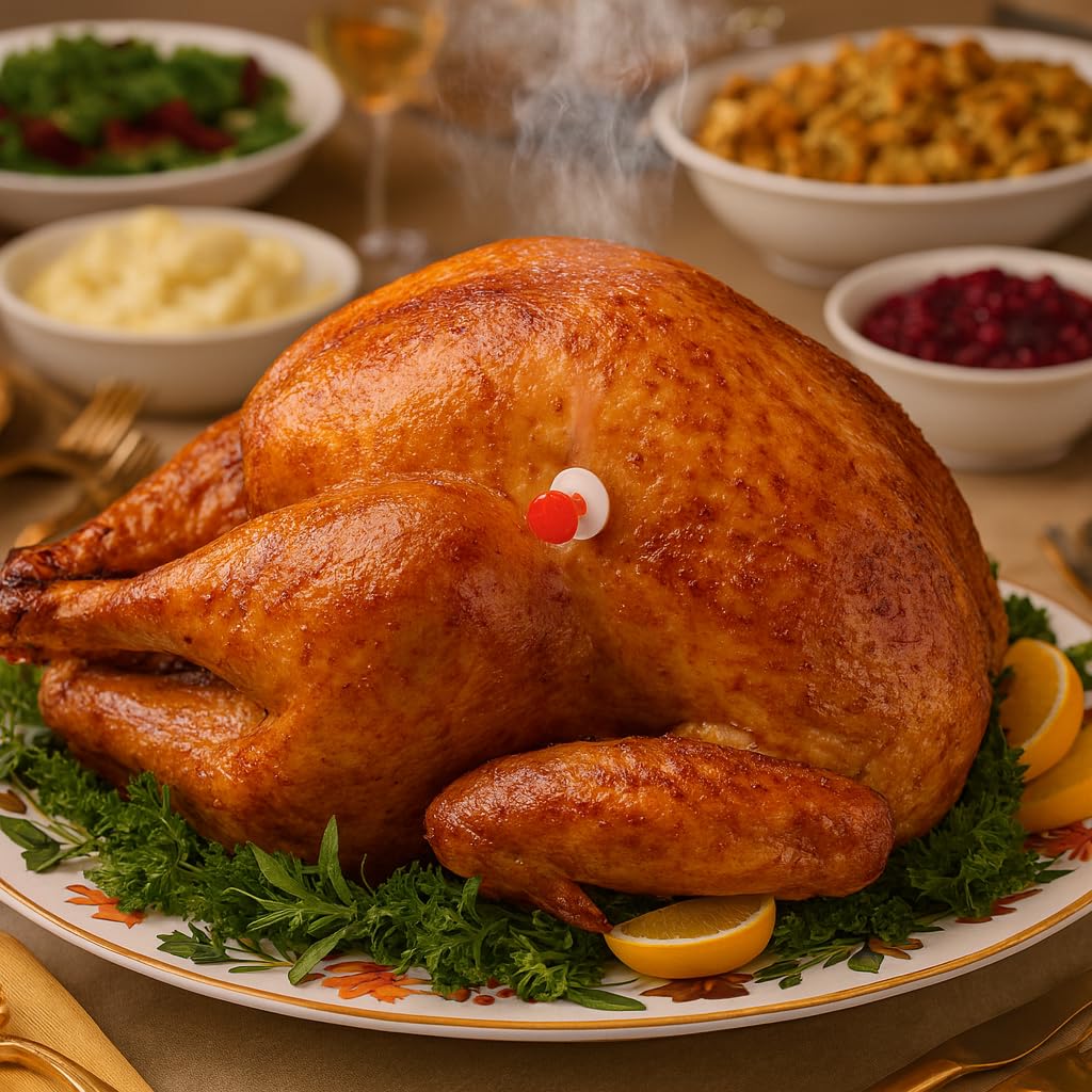 HIC Kitchen Roasting Pop-Up Timer, Calibrated to 180-Degrees Fahrenheit for Perfect Turkey, Stress-Free Thanksgiving & Holiday Roasting, Made in America, BPA Free, Set of 2 - Image 5