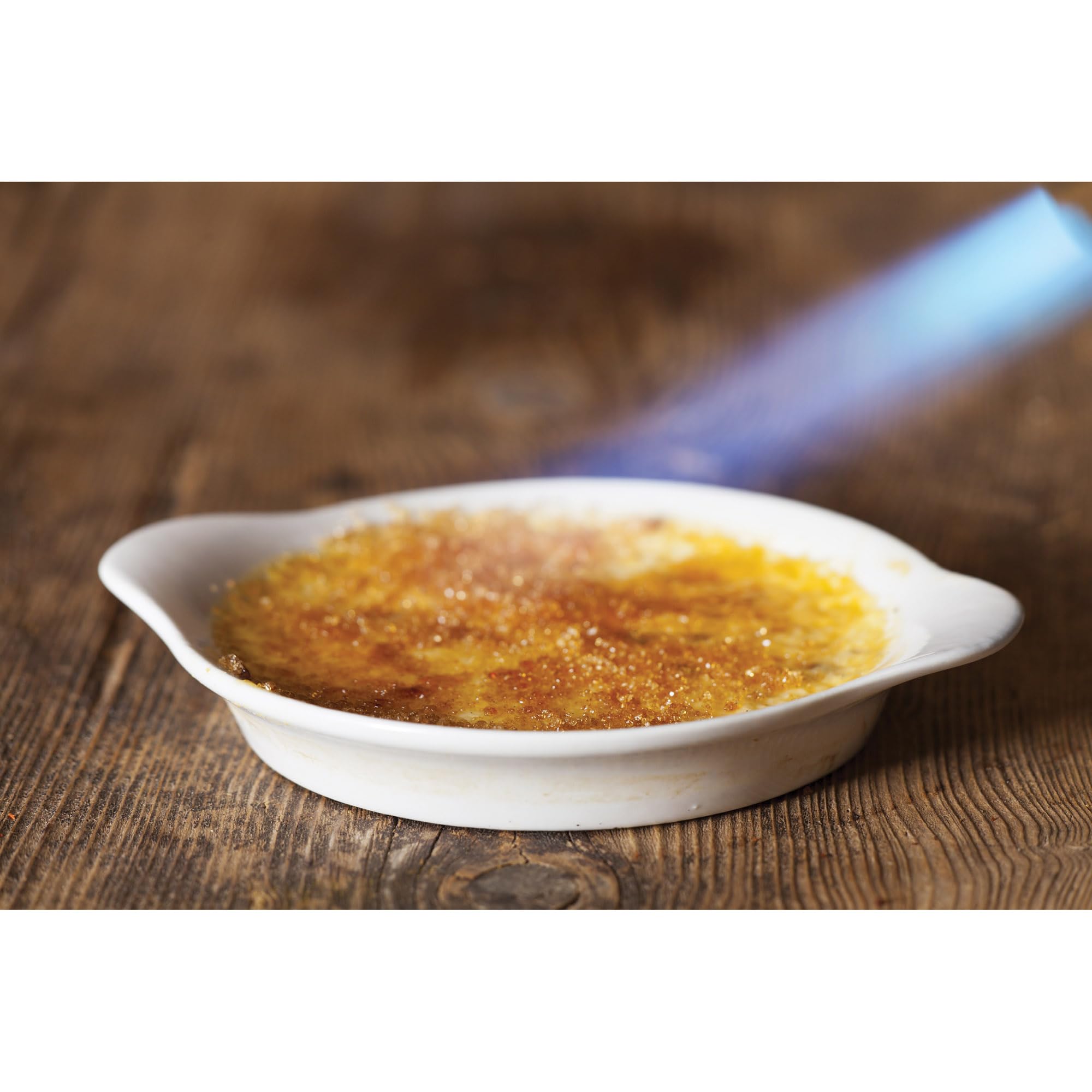 HIC Kitchen Round Au Gratin Baking Dish Set, Fine Porcelain, 4-Ounce, Set of 6 - Image 3