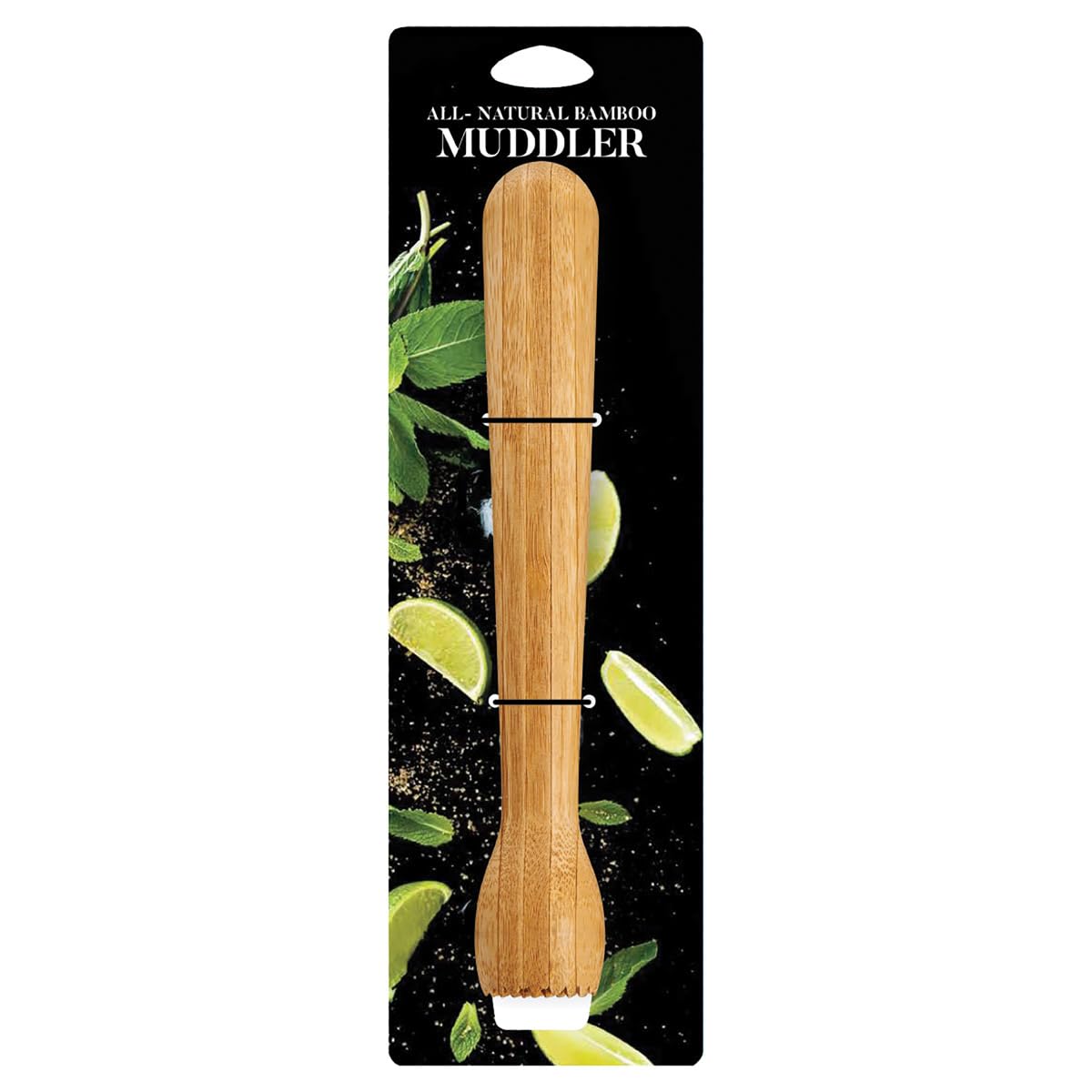 HIC Kitchen's Bar Muddler, Natural Bamboo, Set of 2 - Image 7